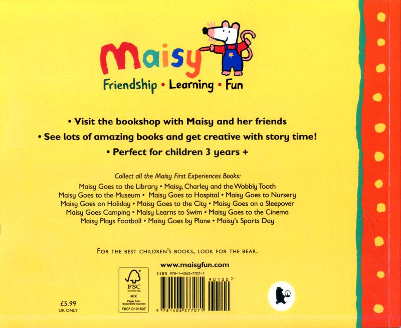 Maisy Goes to the Bookshop - A Maisy First Experiences Book by Lucy Cousins