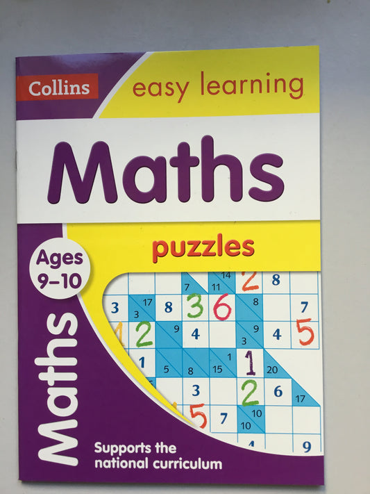 Collins Early Learning Maths Puzzles Age 9-10