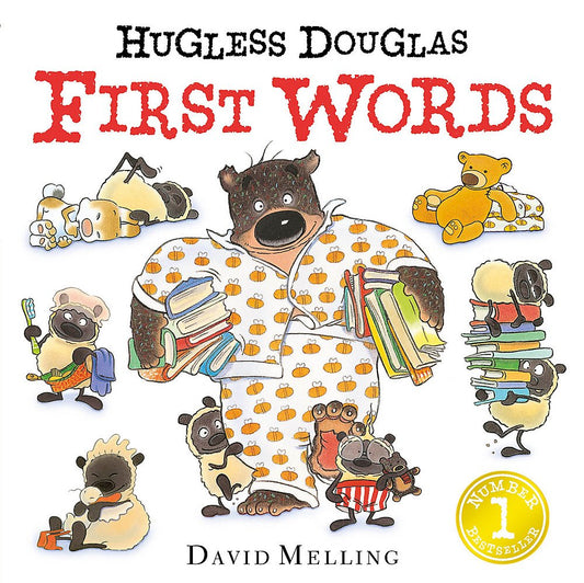 Hugless Douglas First Words Board Book by David Melling