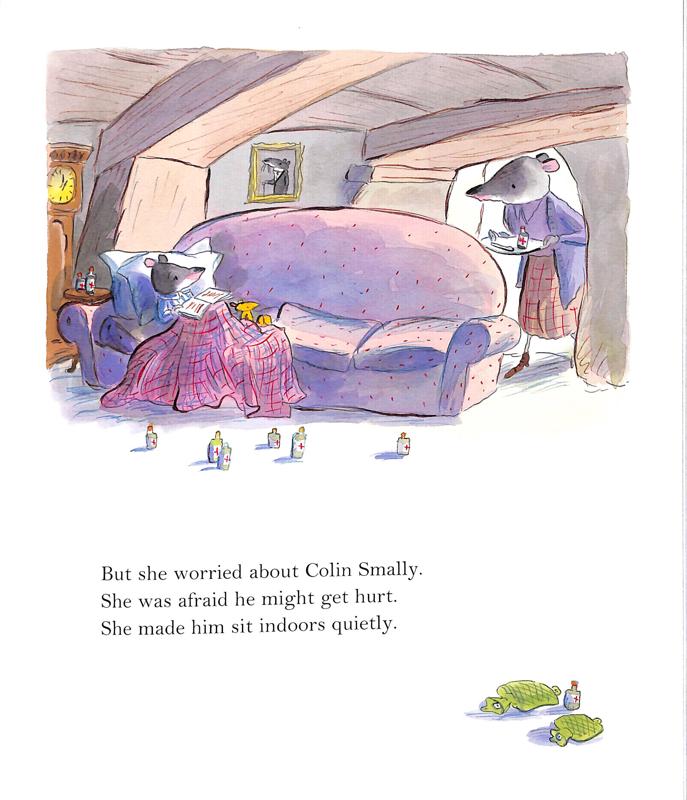 Cottonwool Colin by Jeanne Willis and Tony Ross