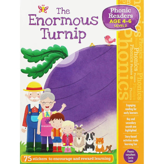 The Enormous Turnip - Phonics Readers Age 4-6 Level 2