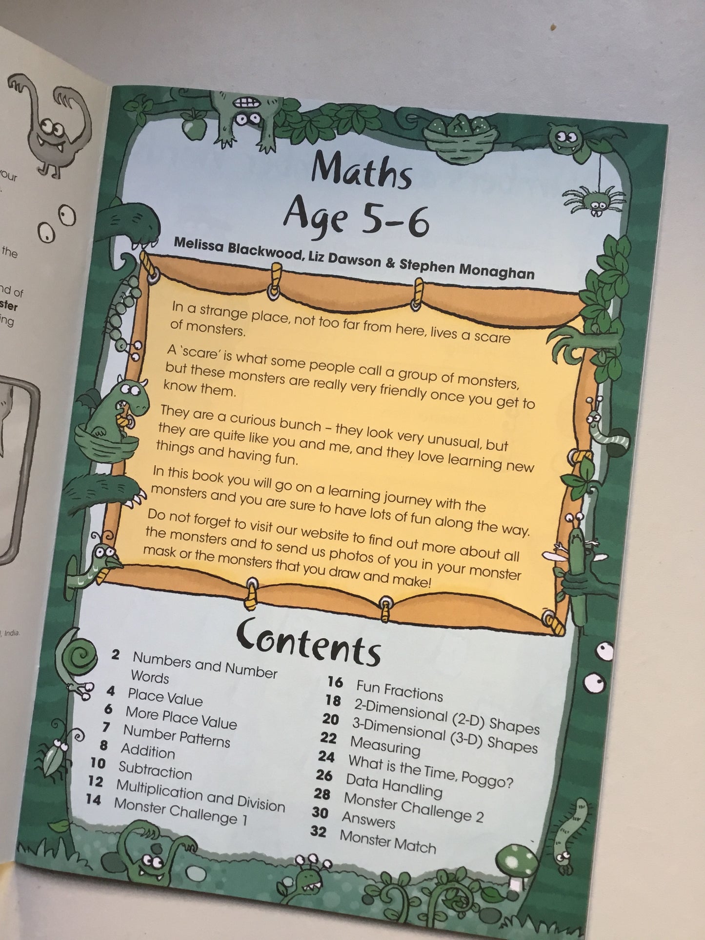 Letts Monster Maths - Maths Age 5-6