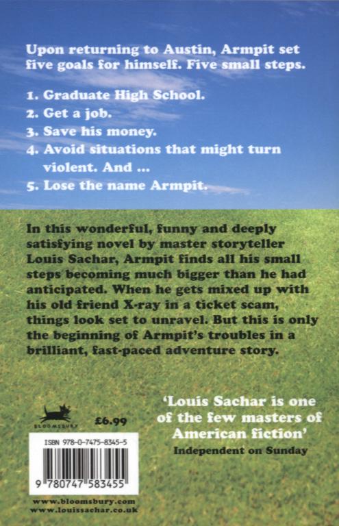 louis sachar books small steps