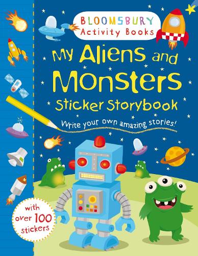 My Aliens and Monsters Sticker Storybook with over 100 Stickers!