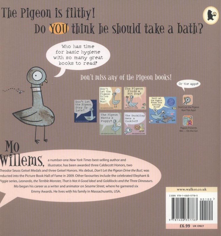 The Pigeon Needs a Bath! by Mo Willems