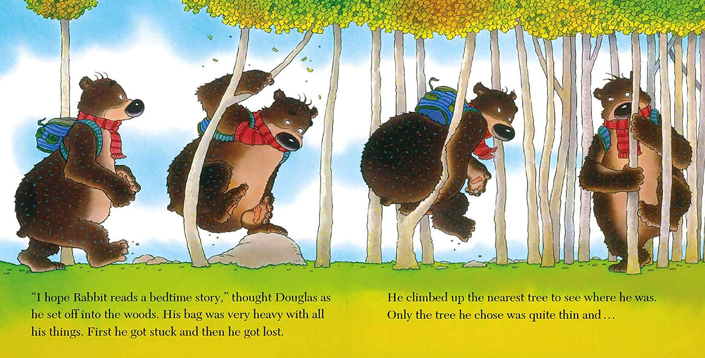 Hugless Douglas and the Big Sleep by David Melling - The Big Bear with a Big Heart.