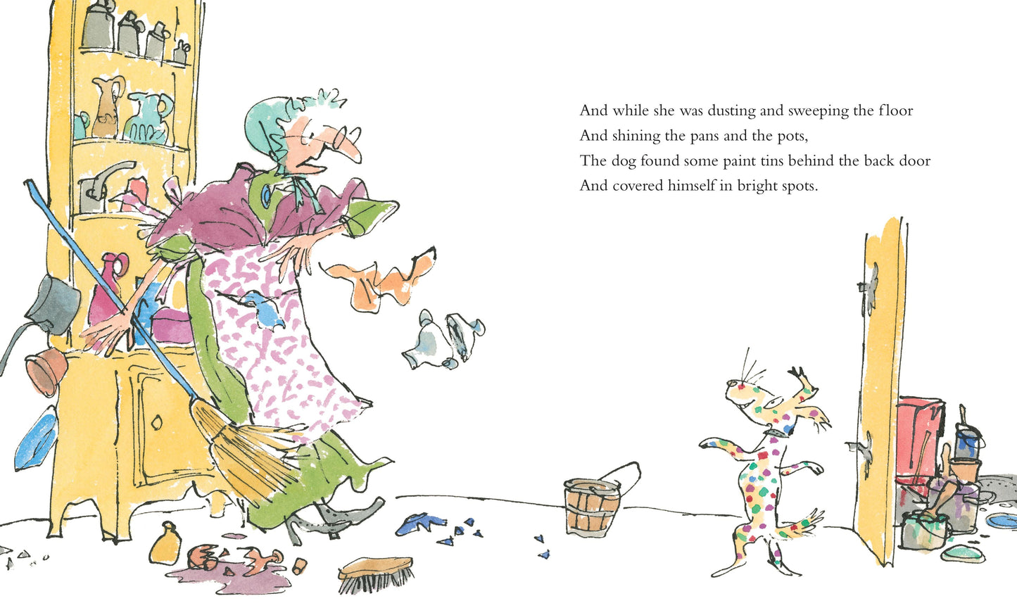 Old Mother Hubbard’s Dog Needs a Doctor by John Yeoman and Quentin Blake