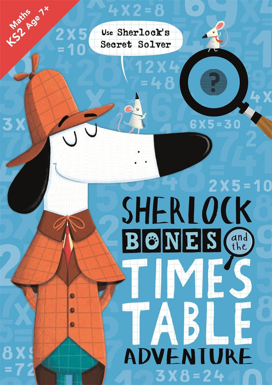 Sherlock Bones and the Times Table Adventure (with secret solver!) Maths KS2