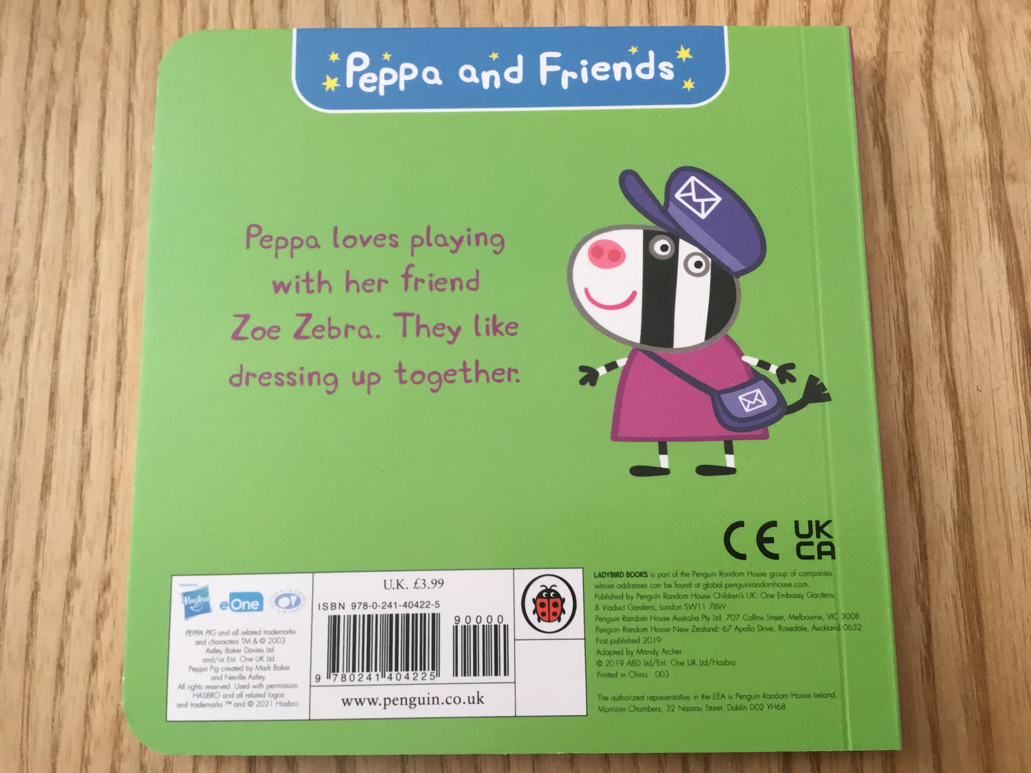 Zoe Zebra - Peppa Pig Board Book