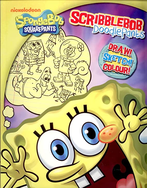 Spongebob Squarepants - Scribblebob Doodlepants Draw Sketch Colour!