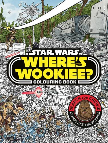 Star Wars Where’s Wookie? Colouring Book