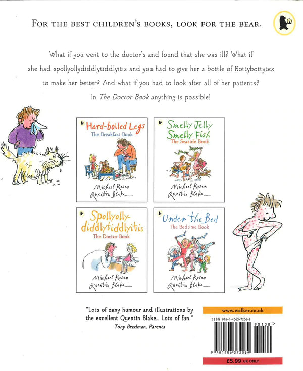 Spollyolly-Diddlytiddlyitis - The Doctor Book by Michael Rosen and Quentin Blake