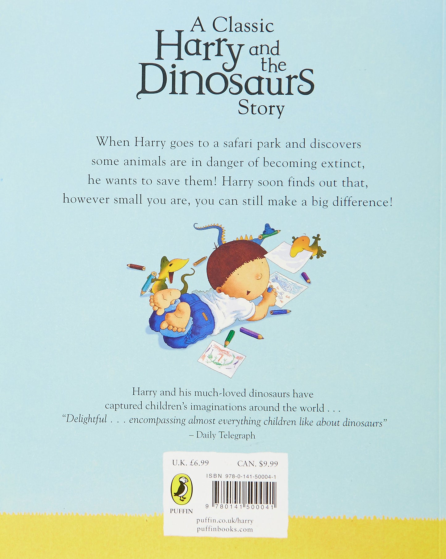 Harry and the Dinosaurs Go Wild by Ian Whybrow and Adrian Reynolds