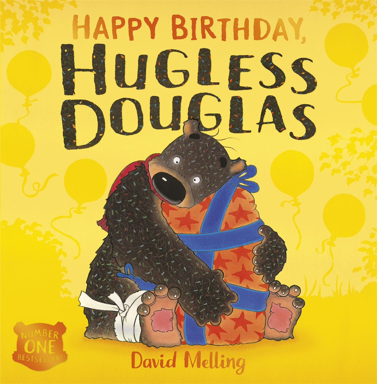 Happy Birthday Hugless Douglas by David Melling - The Big Bear with a Big Heart