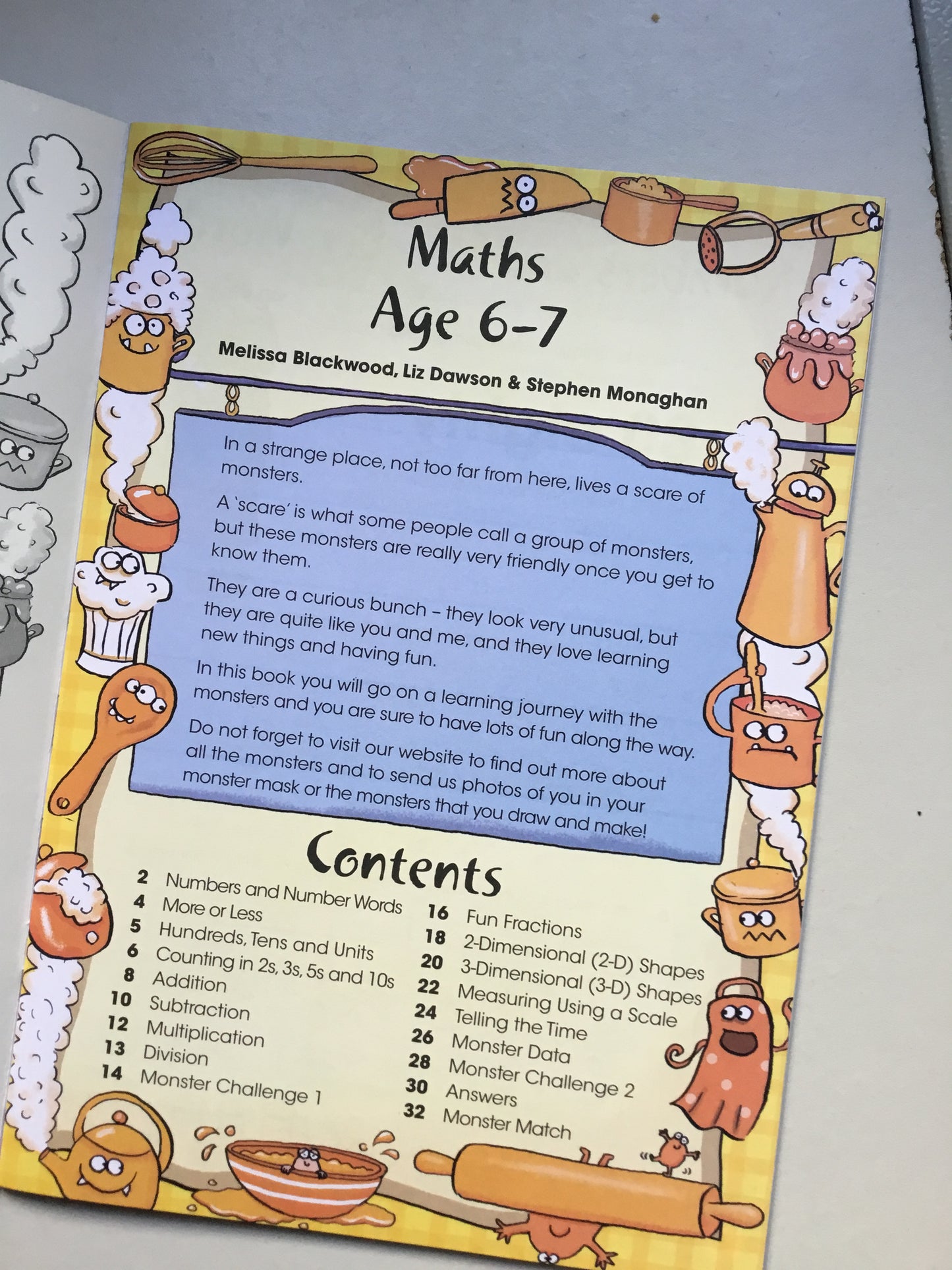 Letts Monster Maths - Maths Age 6-7