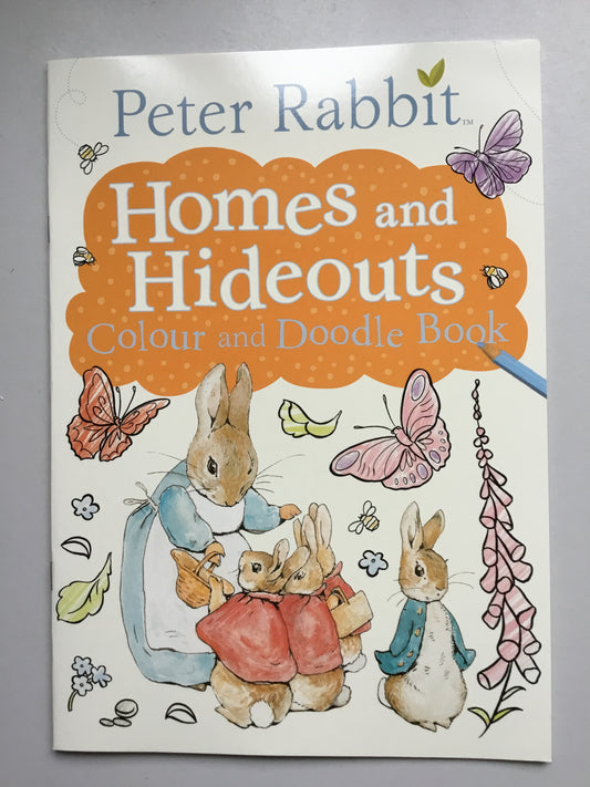 Peter Rabbit Homes and Hideouts Colour and Doodle Book