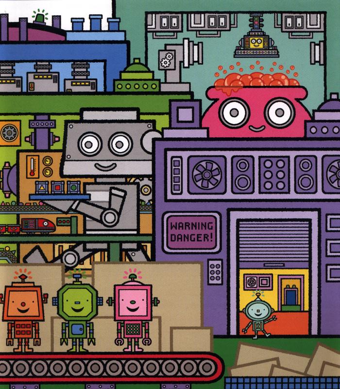 Ten Little Robots by Mike Brownlow and Simon Rickerty