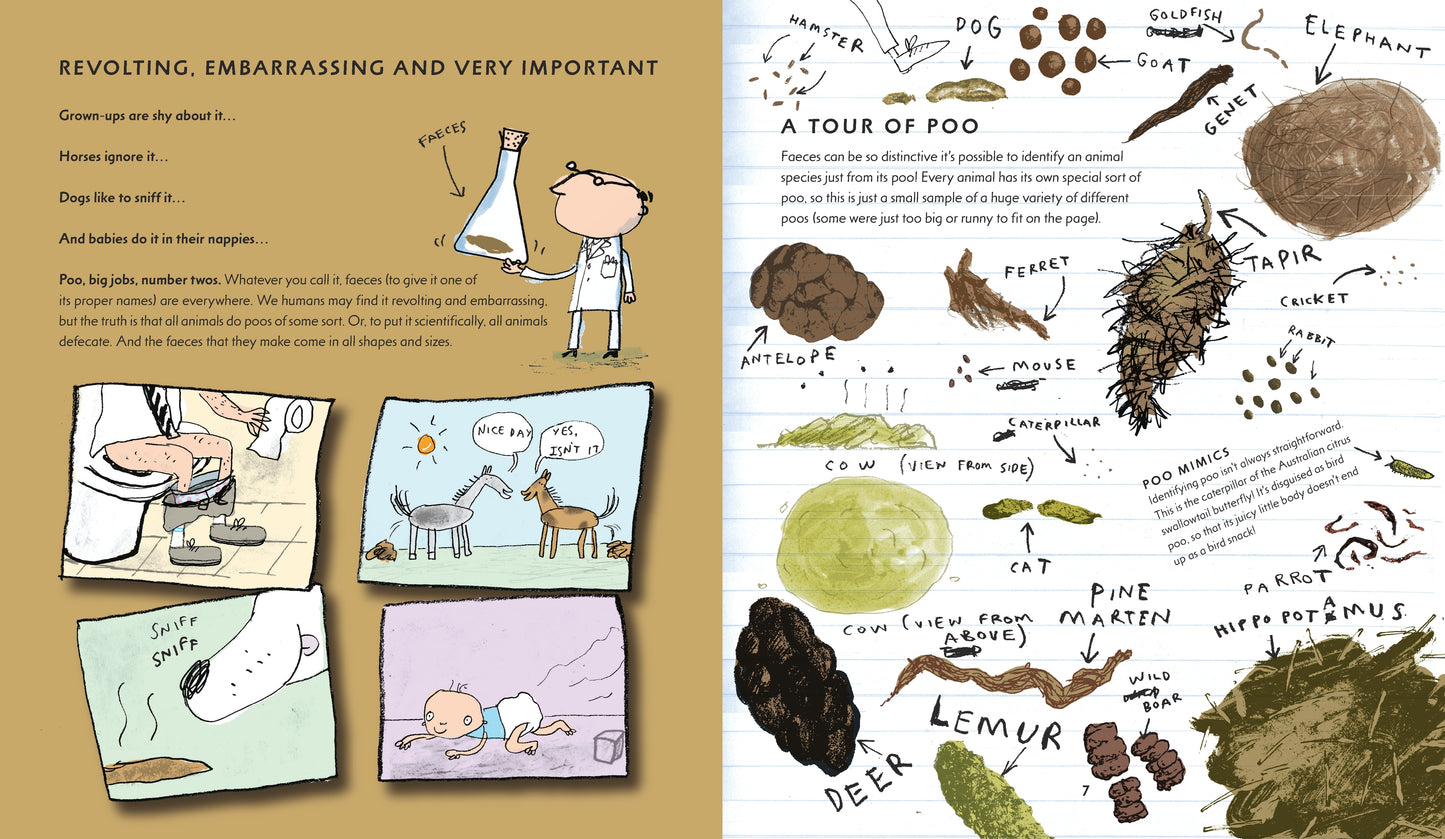 Poo - A Natural History of the Unmentionable (Animal Science) by Nicola Davies
