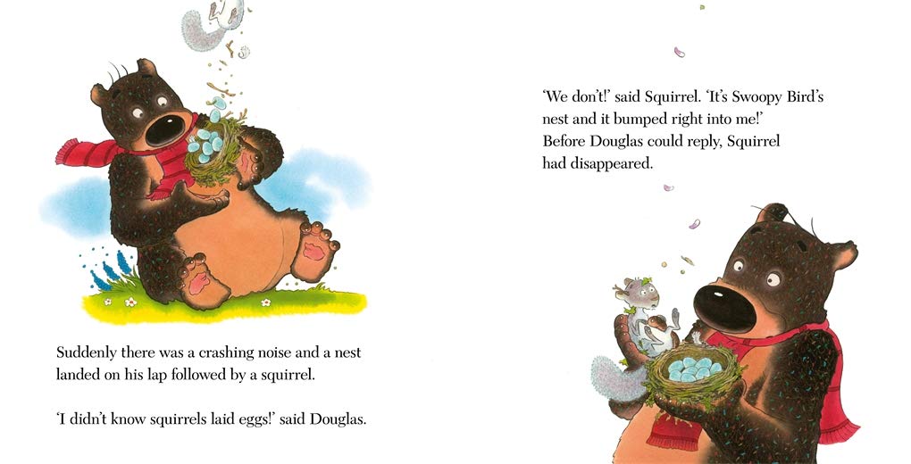 Hugless Douglas and the Baby Birds by David Melling - The Big Bear with a Big Heart