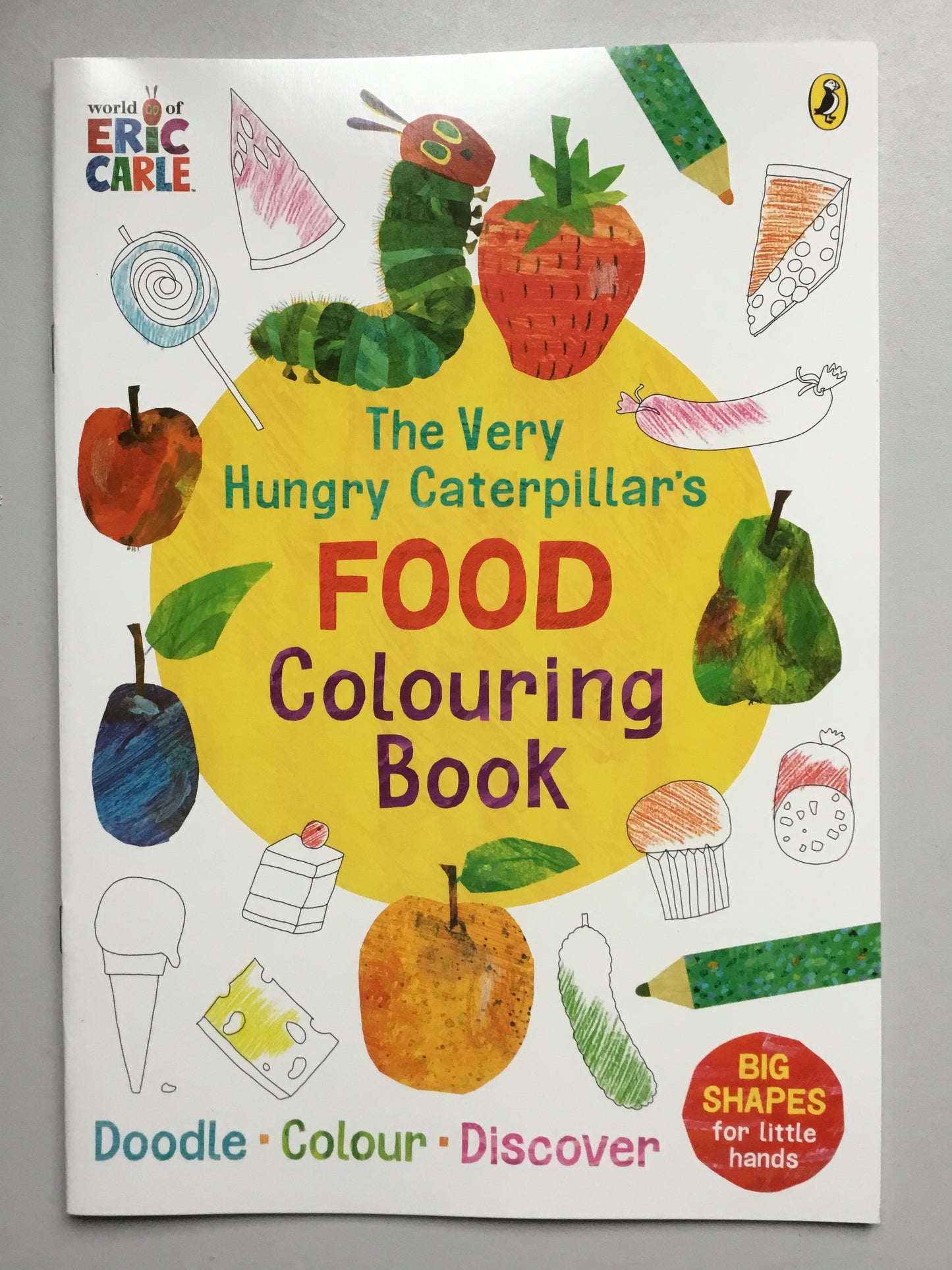 Eric Carle The Very Hungry Caterpillar’s Food Colouring Book
