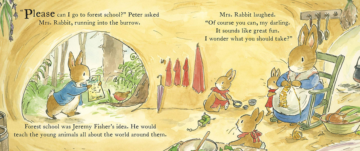 Starting School - A Peter Rabbit Tale (Board Book)