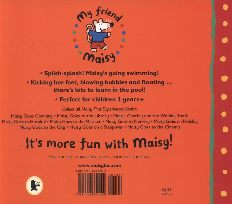 Maisy Learns to Swim - A Maisy First Experiences Book by Lucy Cousins