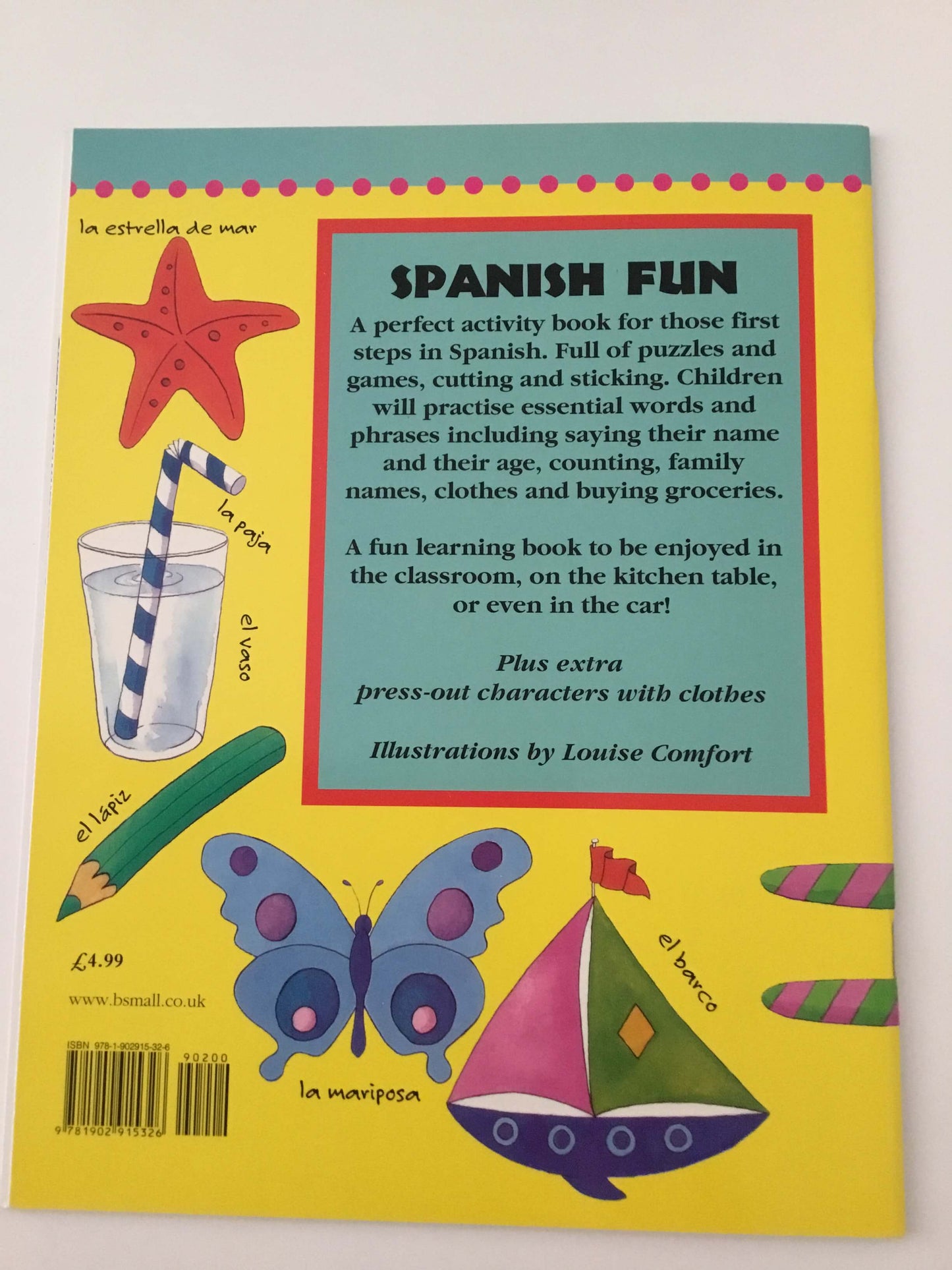 Spanish Fun Bilingual Activity Book