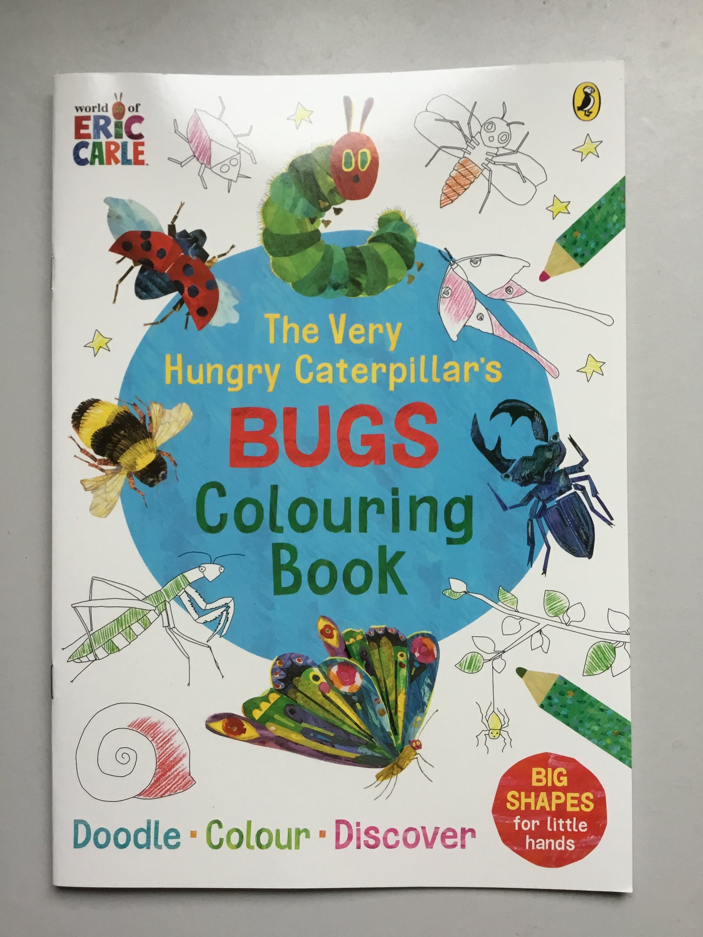 Eric Carle The Very Hungry Caterpillar’s Bugs Colouring Book