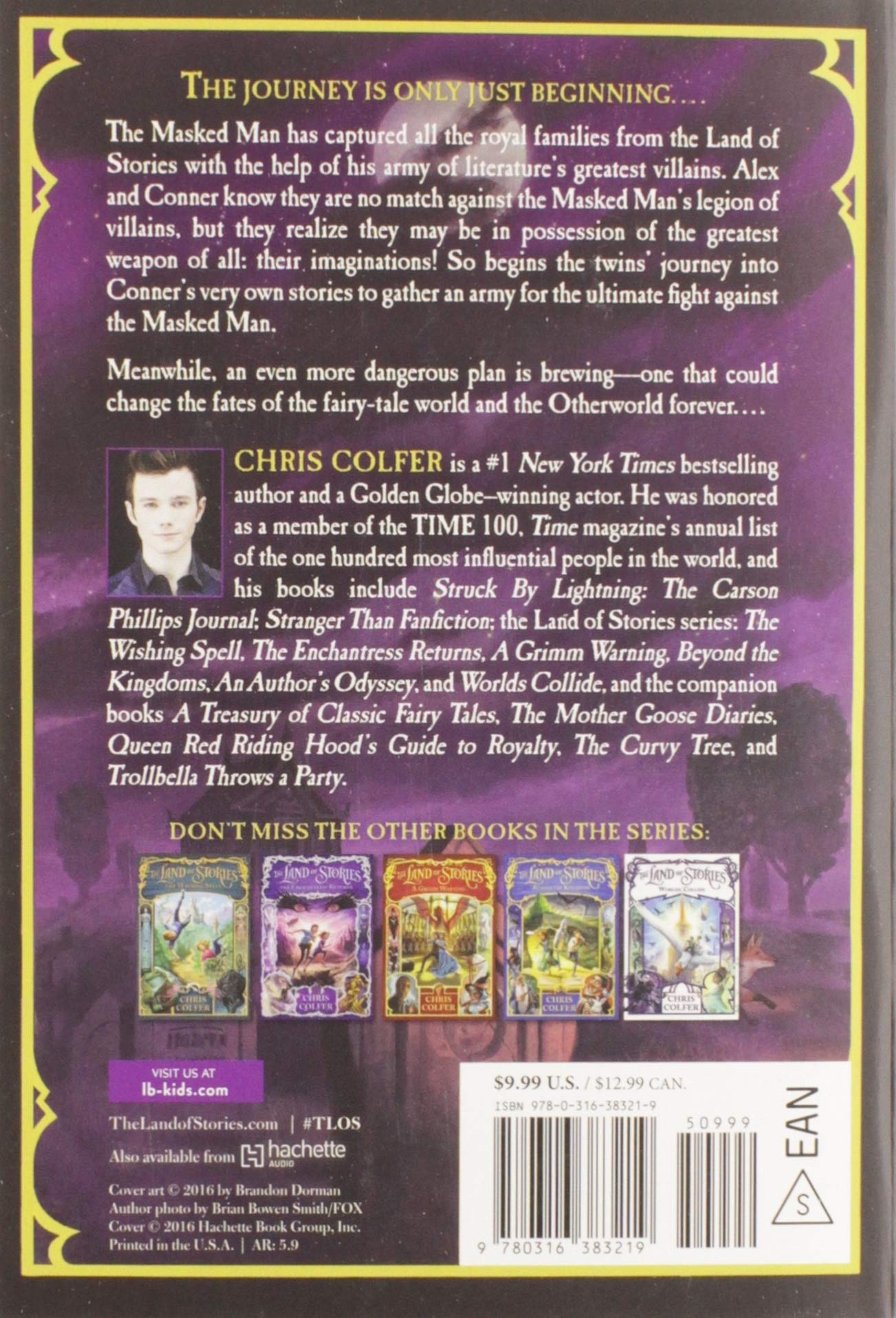 The Land of Stories - An Author’s Odyssey by Chris Colfer (Book 5)