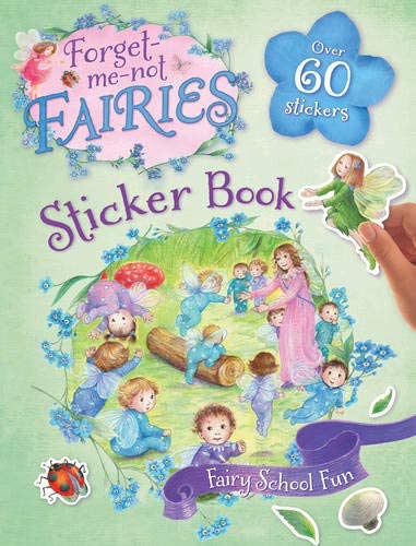 Book Cover Forget me not Fairies with Over 60 stickers.