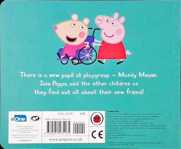Peppa Pig - Peppa’s New Friend (Board Book)