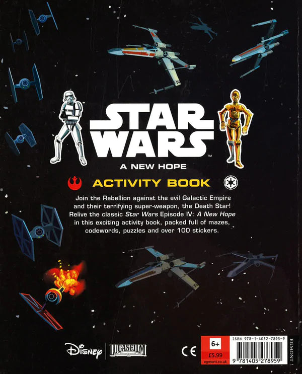 Star Wars Activity Book - A New Hope