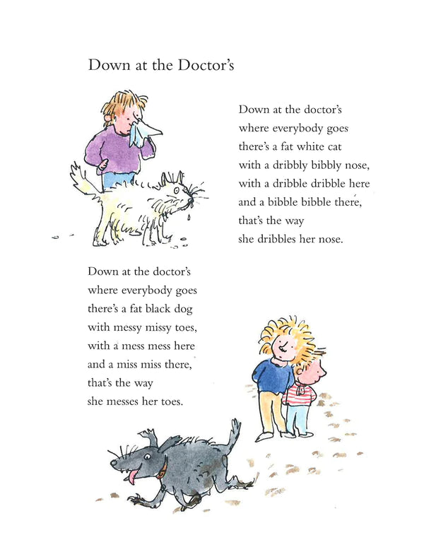 Spollyolly-Diddlytiddlyitis - The Doctor Book by Michael Rosen and Quentin Blake