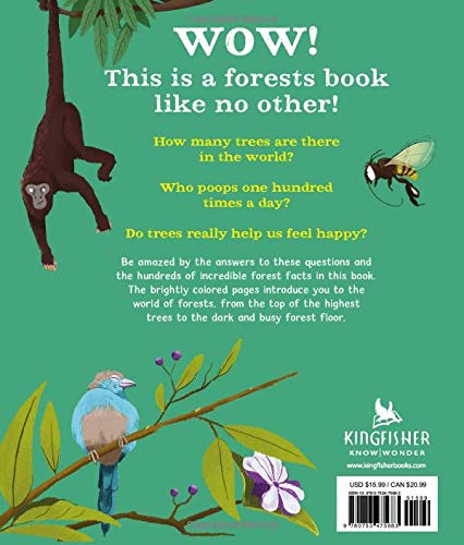 Wow! Forests A Book of Extraordinary Facts by Camilla de la Bedoyere