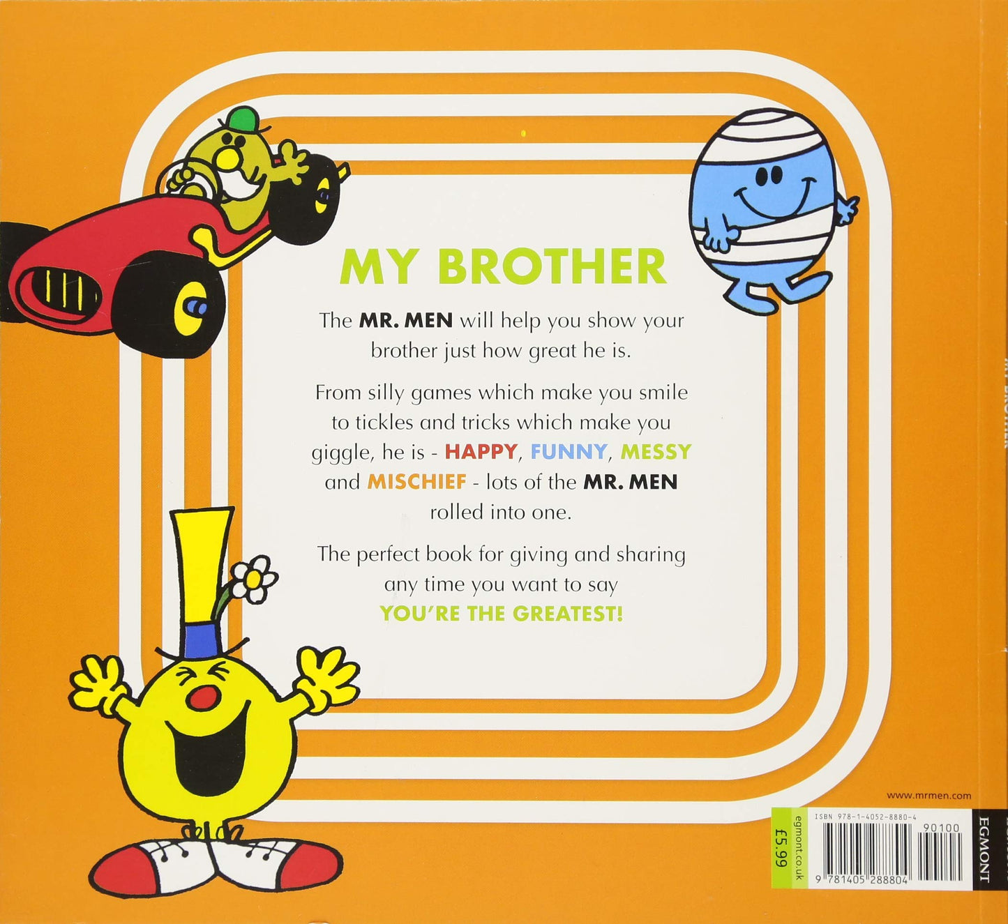 Mr. Men My Brother and Me by Roger Hargreaves