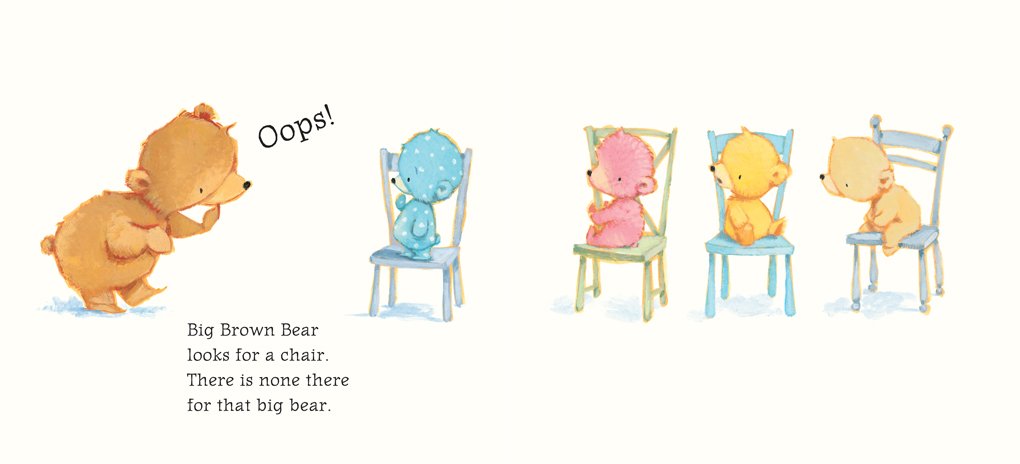 Bears on Chairs by Shirley Parenteau & David Walker