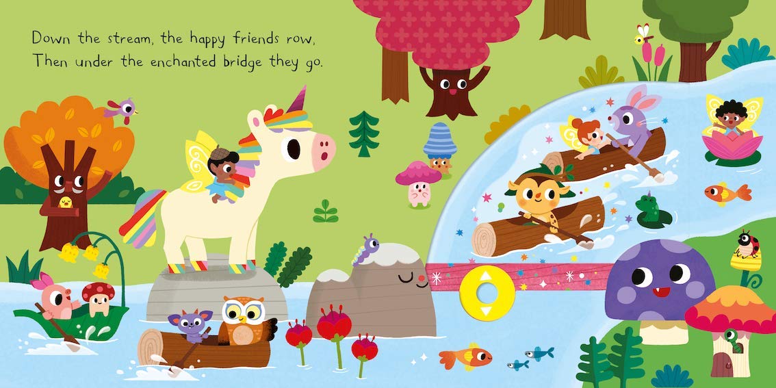 My Magical Forest - Campbell (Board Book) PUSH PULL SLIDE