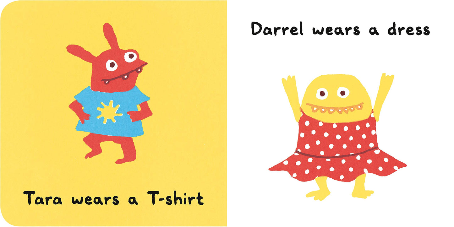Monster Clothes (Board Book) by Daisy Hurst