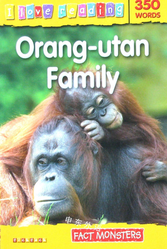 I Love Reading - Orang-utan Family Fact Monsters