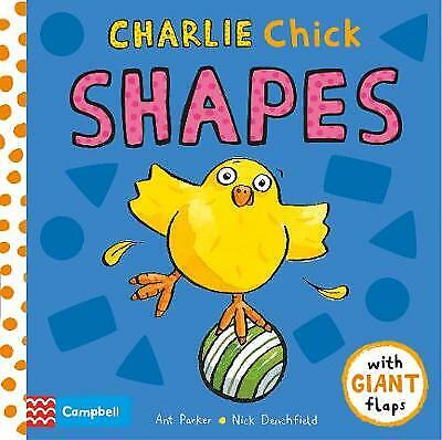 Charlie Chick Shapes Board Book with Giant Flaps