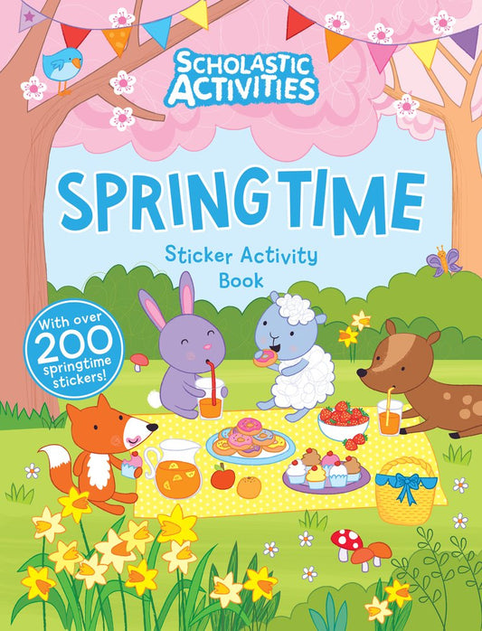 Springtime Sticker Activity Book (Scholastic Activities)