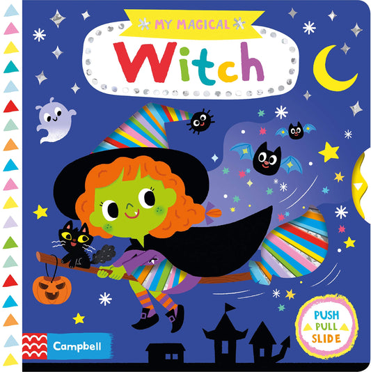My Magical Witch - Push Pull Slide (Board Book)