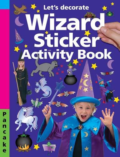 Let's Decorate Wizard Sticker Activity Book